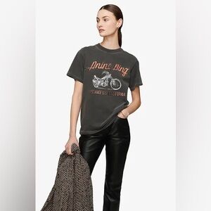 Anine Bing Lili Motorcycle T-shirt